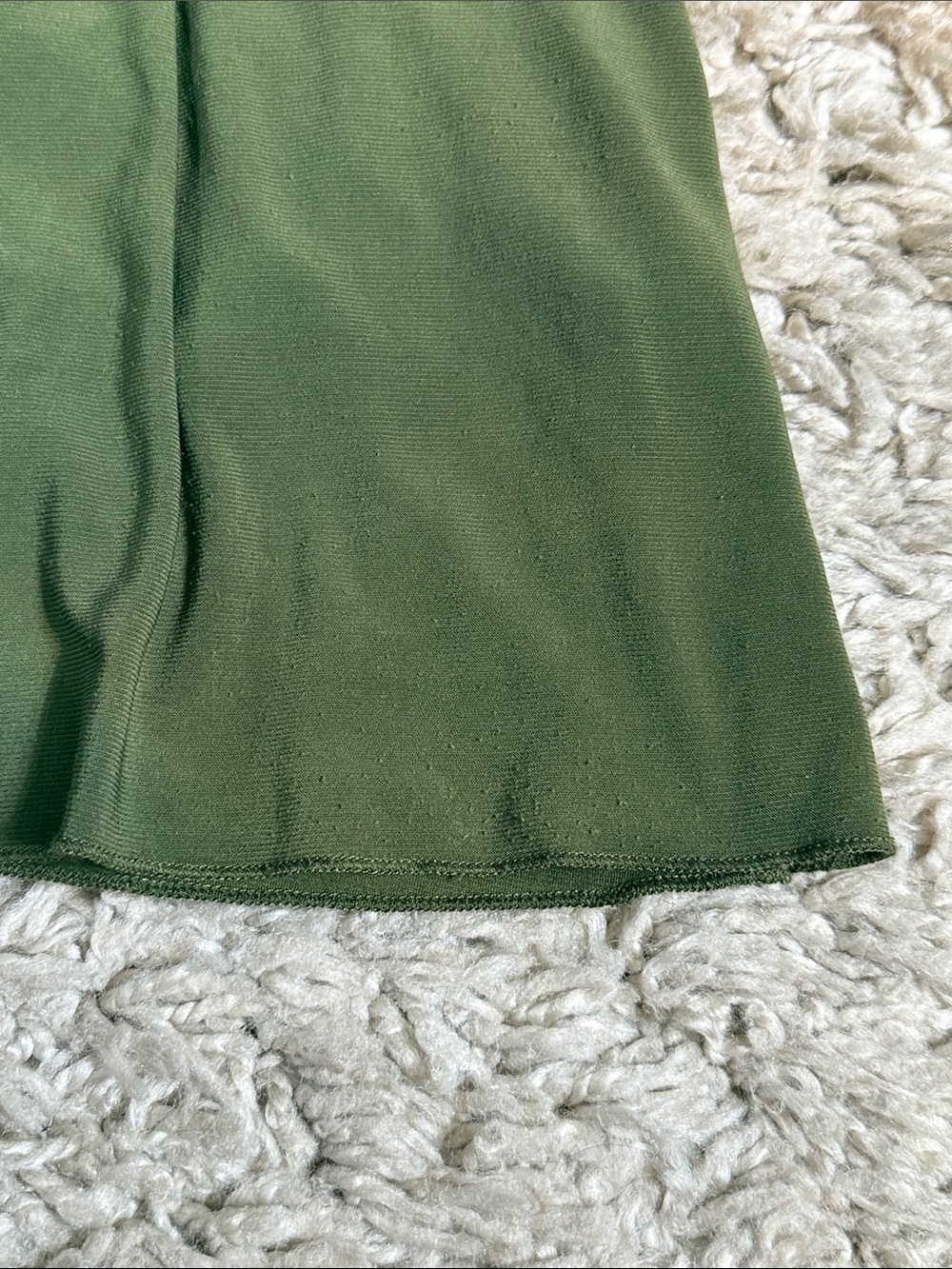 Y2K Costa Blanca Olive Sequin Empire Waist Party Mini Dress/Top - Size XS - Picture 6 of 16